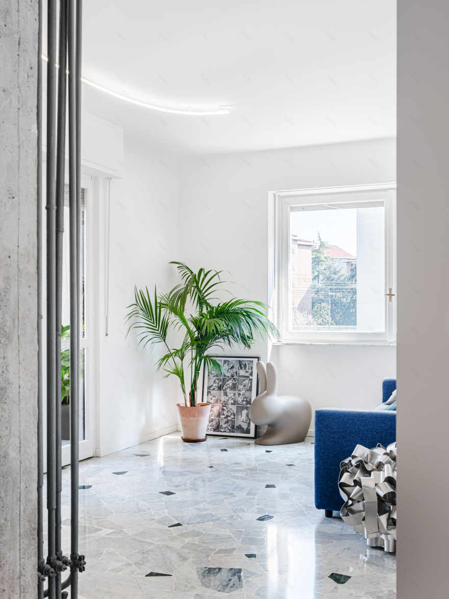 米兰 60 平米公寓的解构重生丨意大利米兰-11