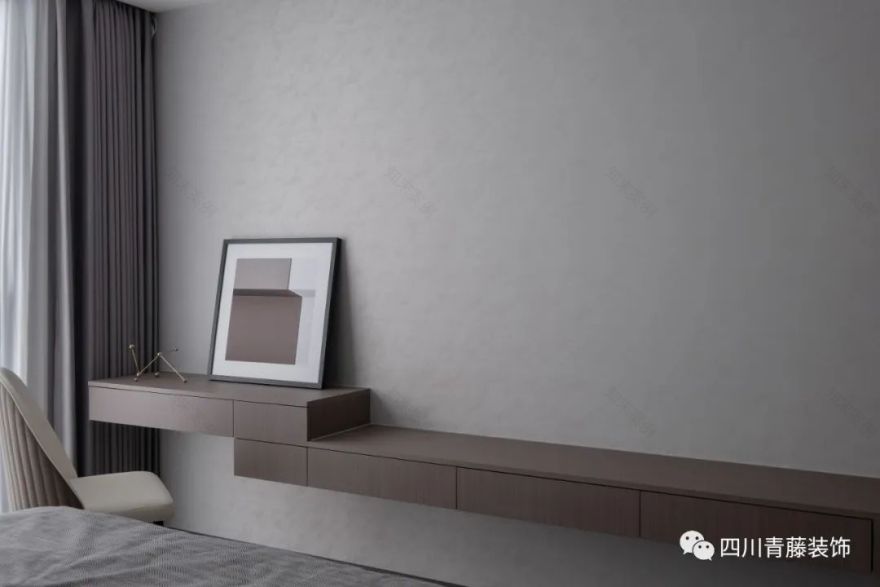 御景苑 160㎡现代简约住宅丨冷雪莲-47