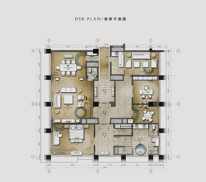 同心同盟  重庆北滨路精品酒店设计方案-29