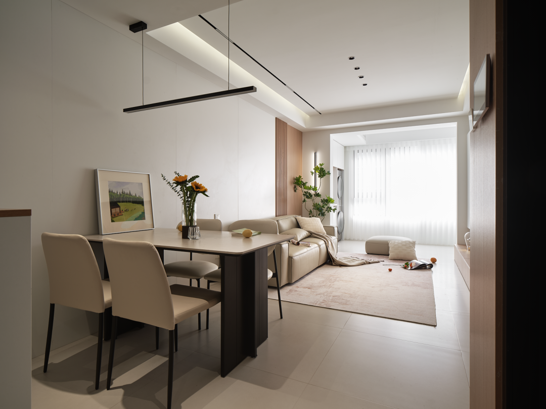 90平现代+原木奶油风家装丨中国闵行丨上海欧碧雅空间设计-20