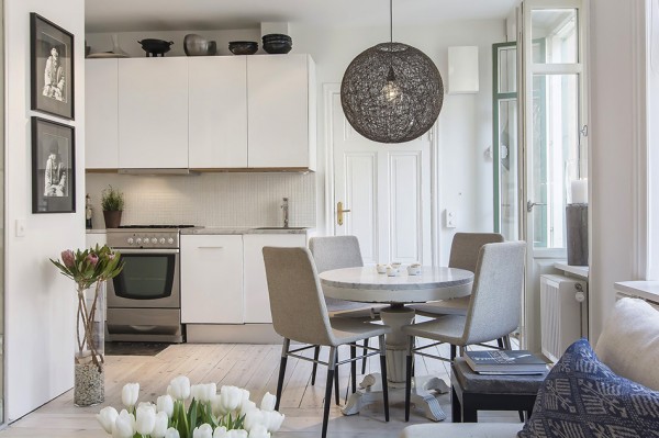 带玻璃卧室的小公寓丨瑞典斯德哥尔摩-18