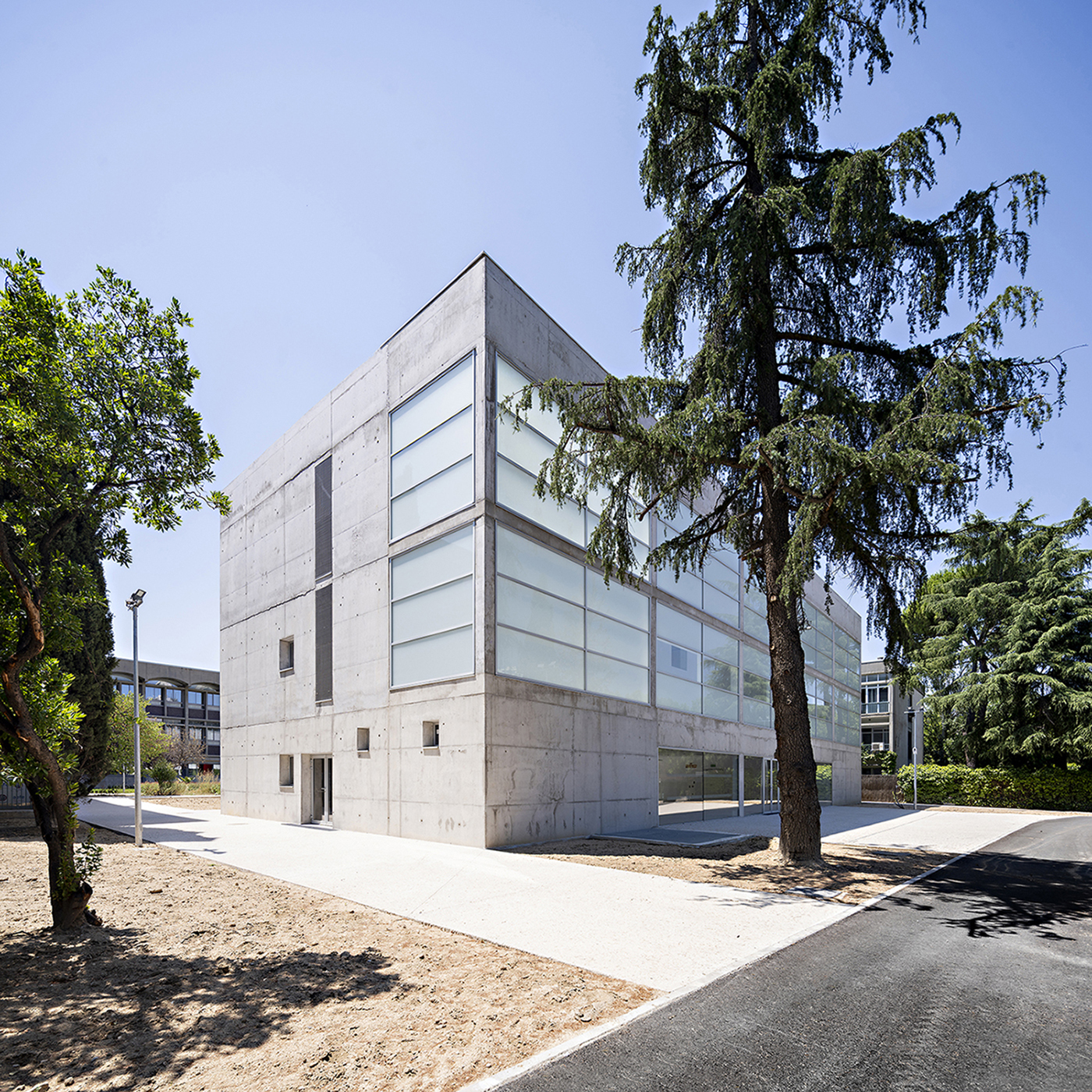 马德里法国学校图书馆丨西班牙马德里丨Alberto Campo Baeza-6