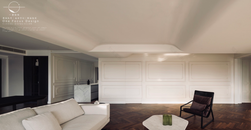 法式优雅住宅丨一度经纬设计-13