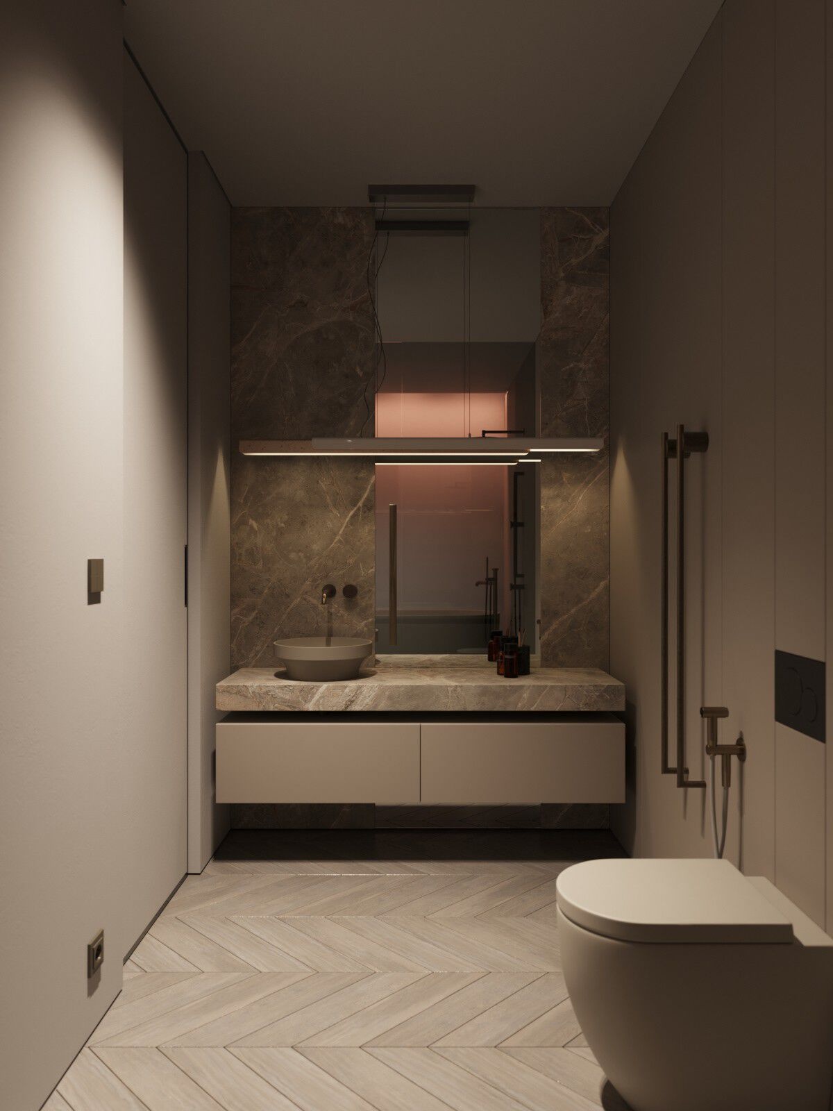 110㎡简约风住宅设计 超精致-14