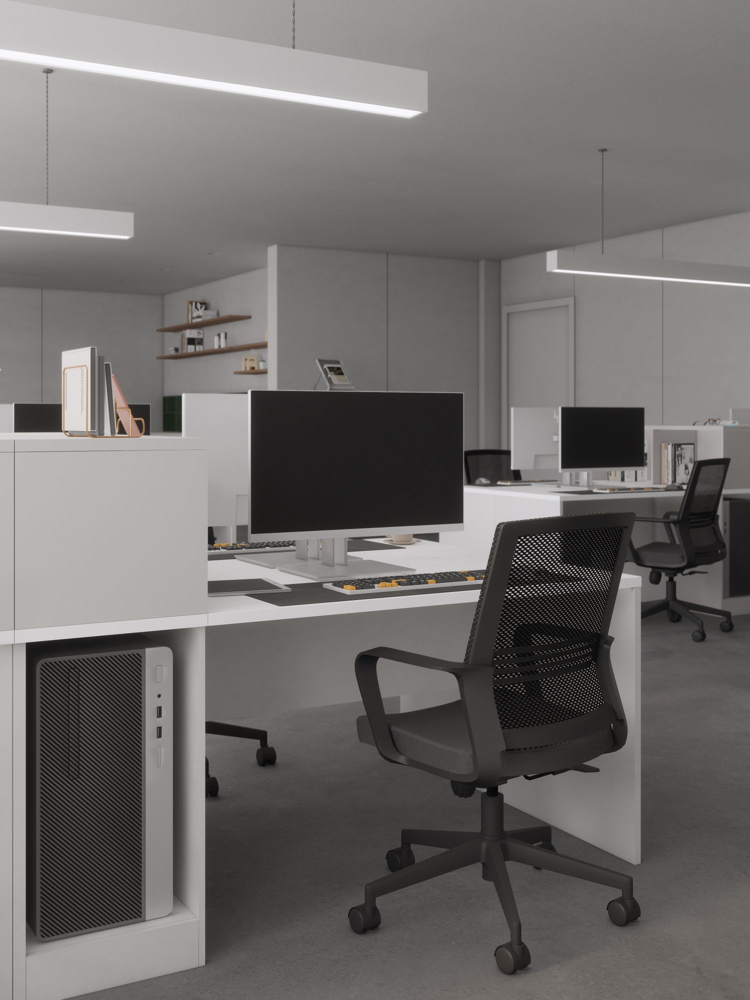 Enscape渲染｜笕桥里的办公空间-2