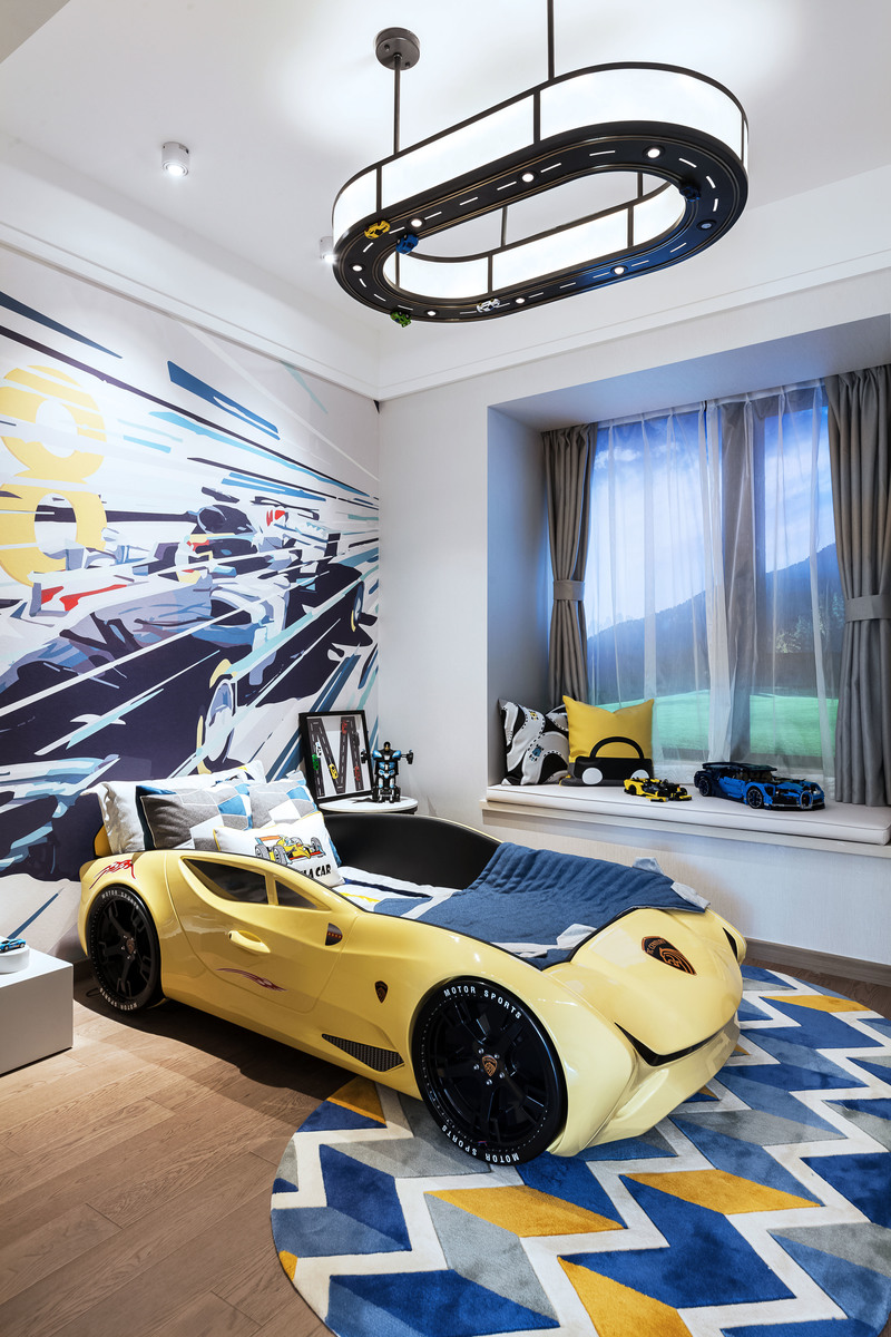 福建莆田璞悦风华110户型样板房 | 现代简约融入海洋元素-34