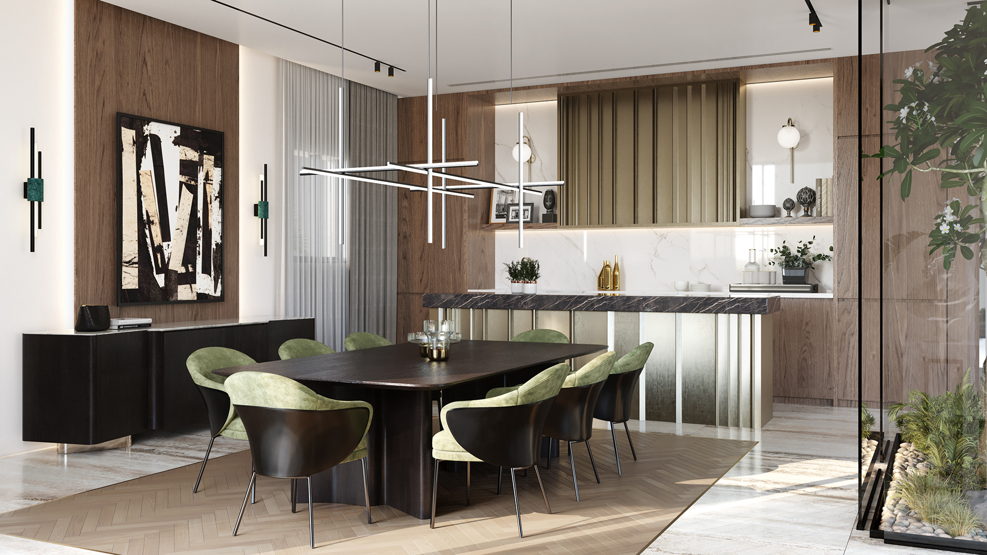 Villa Reception | Le Reve Compound-10