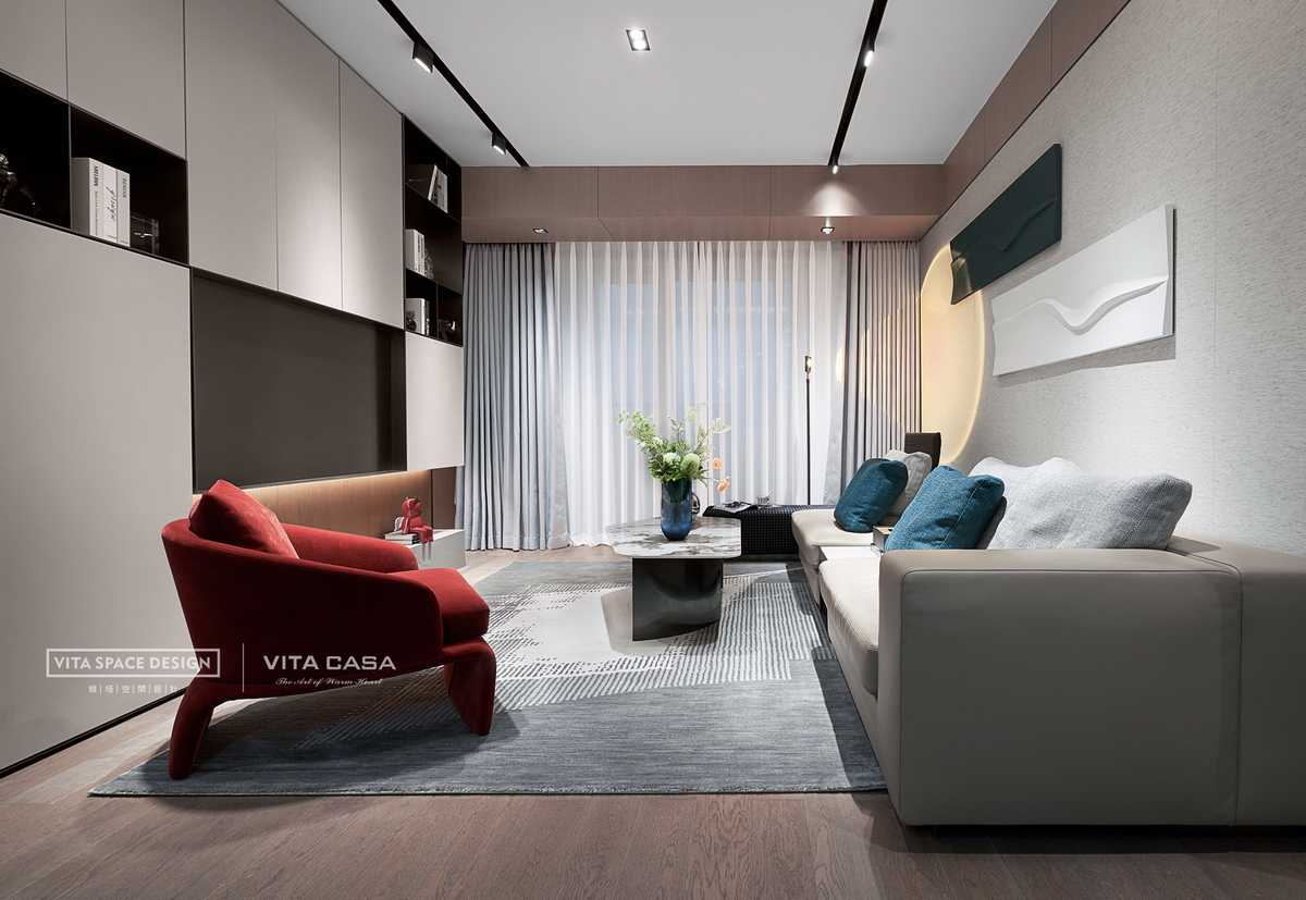 北站壹号 110m² 样板间设计丨维塔空间设计 & vitaCASA 软装设计-24