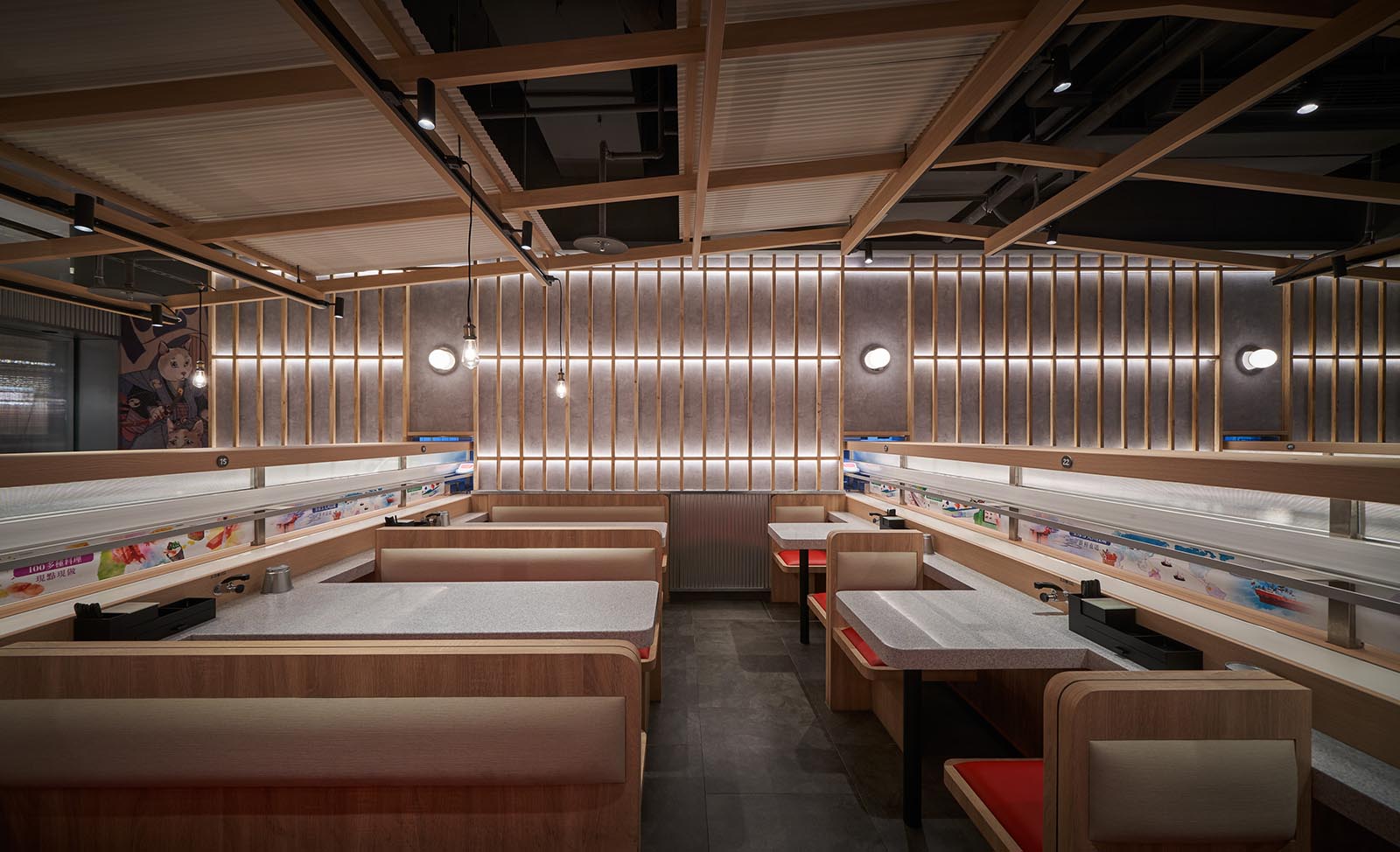 【餐廳室內設計】全新壽司體驗：茶酒屋『MAGIC TOUCH 台中勤美店』開物設計-2