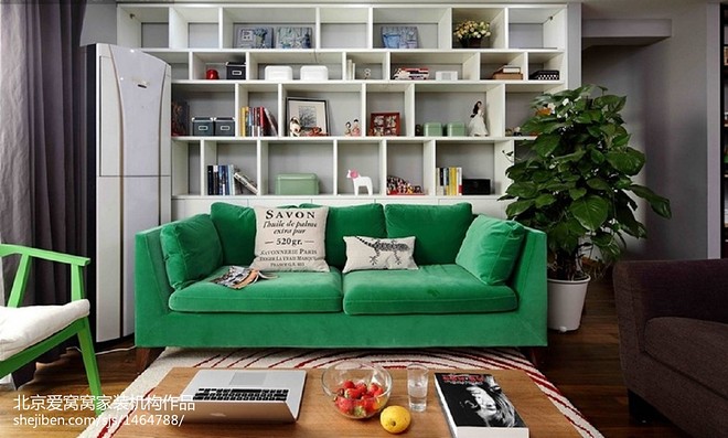 8万元二居90平米装修案例-9