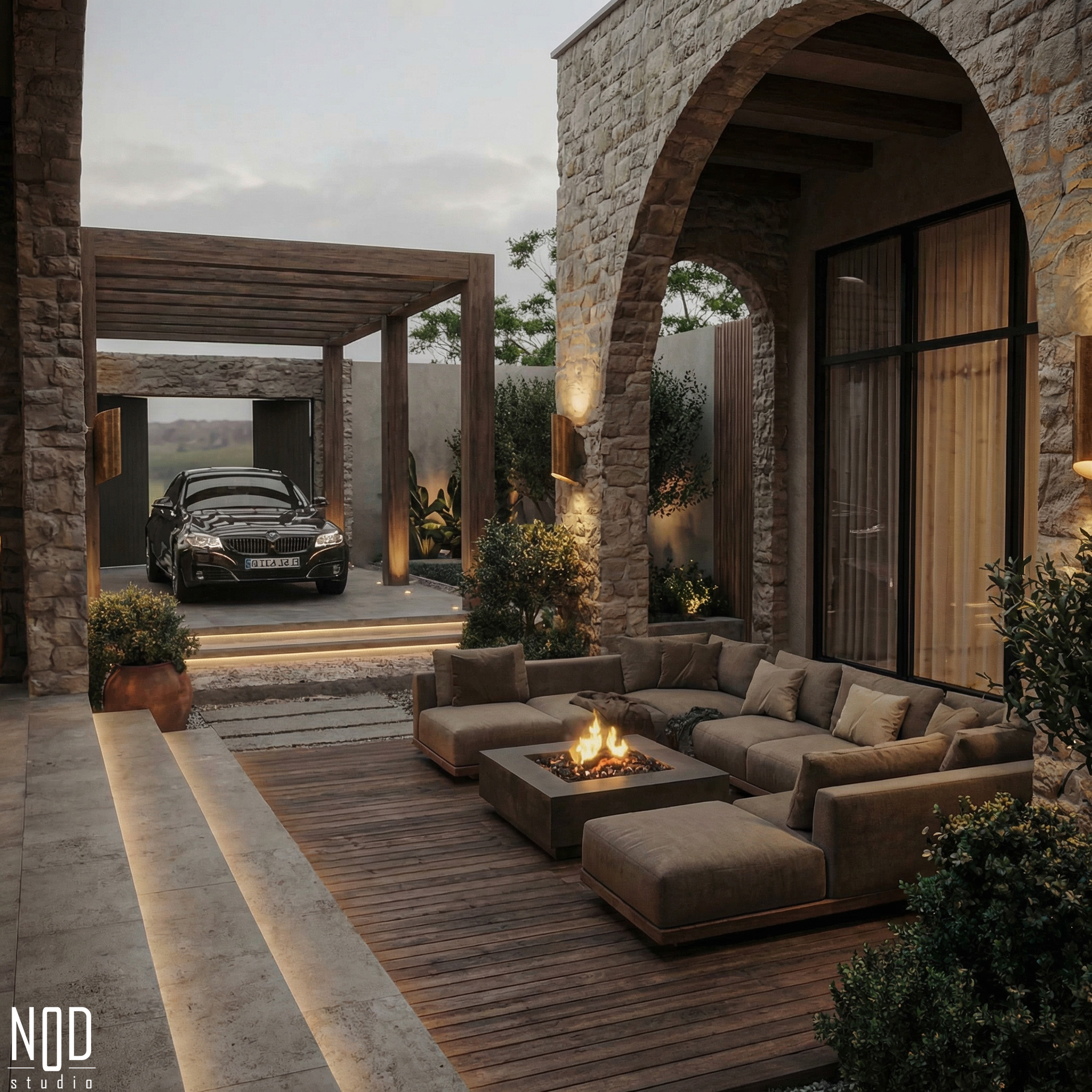 沙特阿拉伯地面景观设计丨沙特阿拉伯丨NOD STUDIO-11