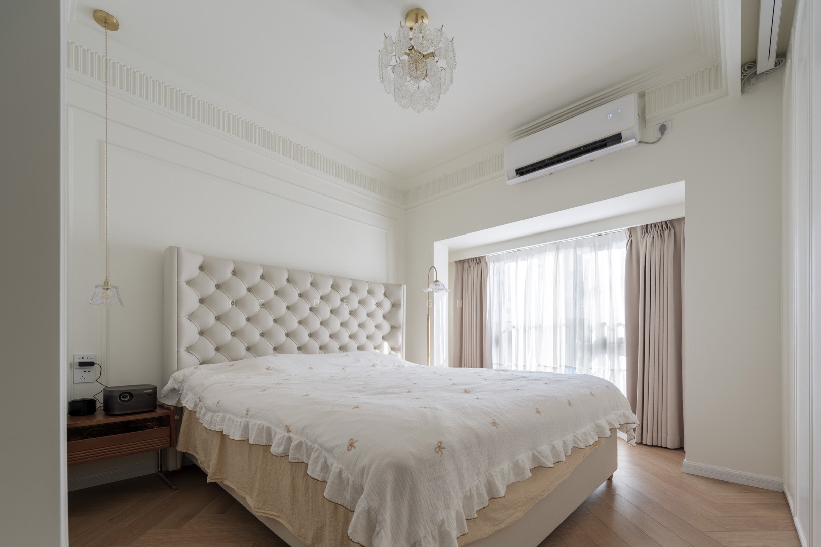 90 后两人一猫的惬意法式奶油风丨中国深圳丨那宅设计事务所-42