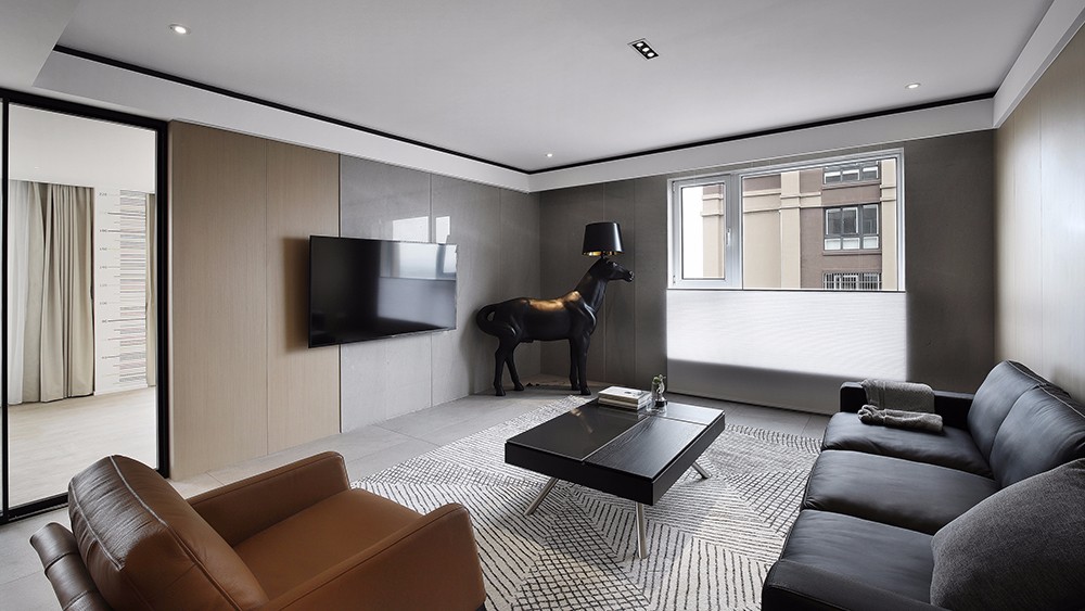 江苏常州 220㎡现代简约住宅设计-2