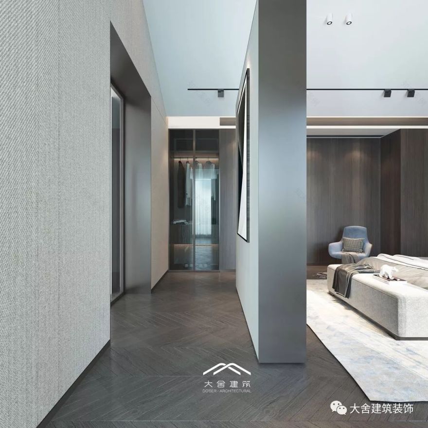 绍兴上虞别墅现代简约轻奢设计案例-33