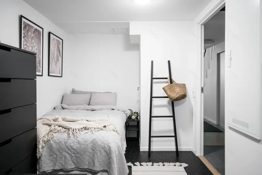 瑞典 35m2 精致一居,空间利用典范-12