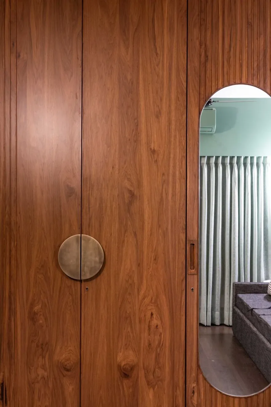 简约之魅 · 印度孟买 980 平方英尺公寓设计丨STUDIO Nishita Kamdar-52