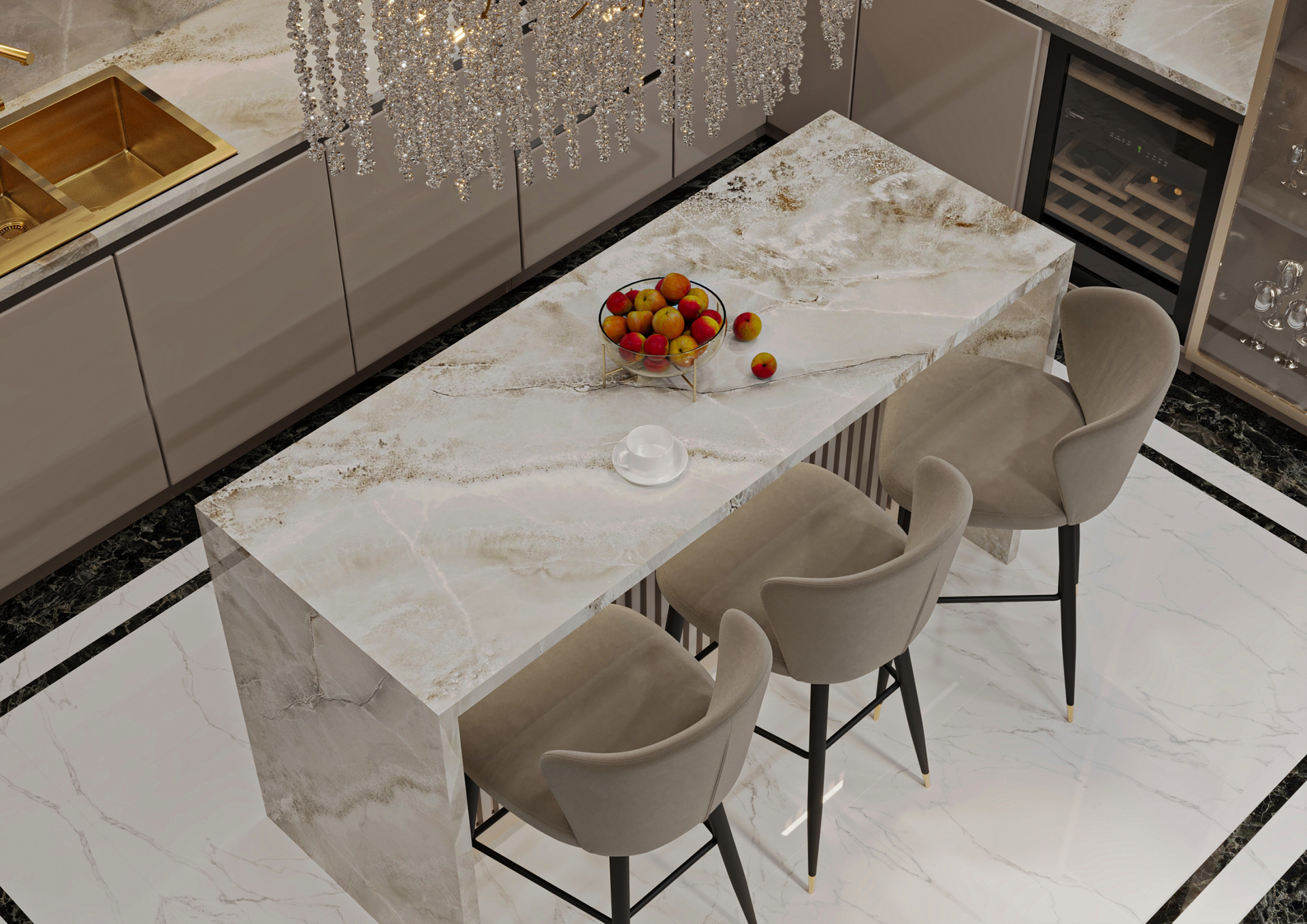 Neoclassic apartment design-18