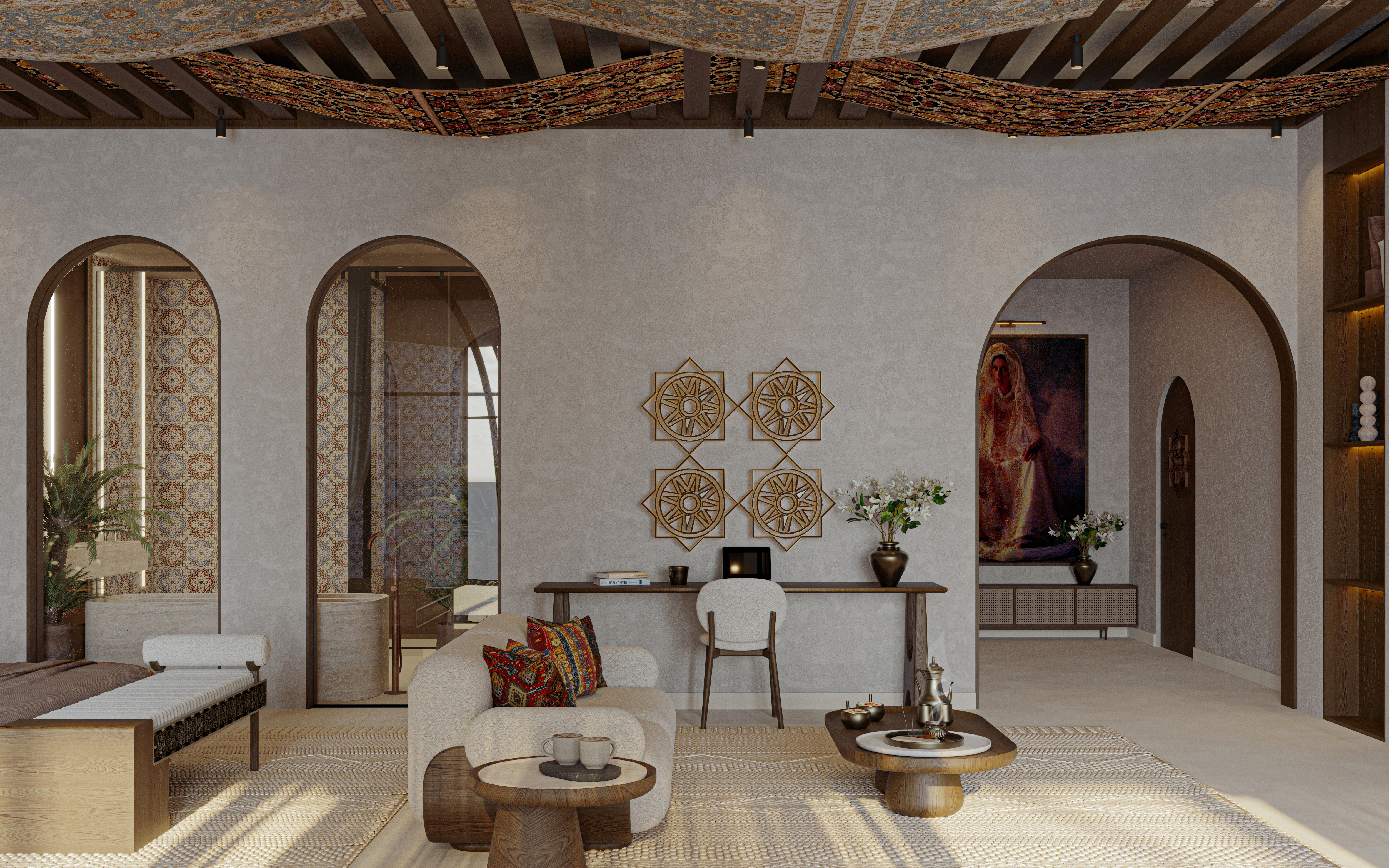 酒店客房丨沙特阿拉伯丨Azm Studio-7