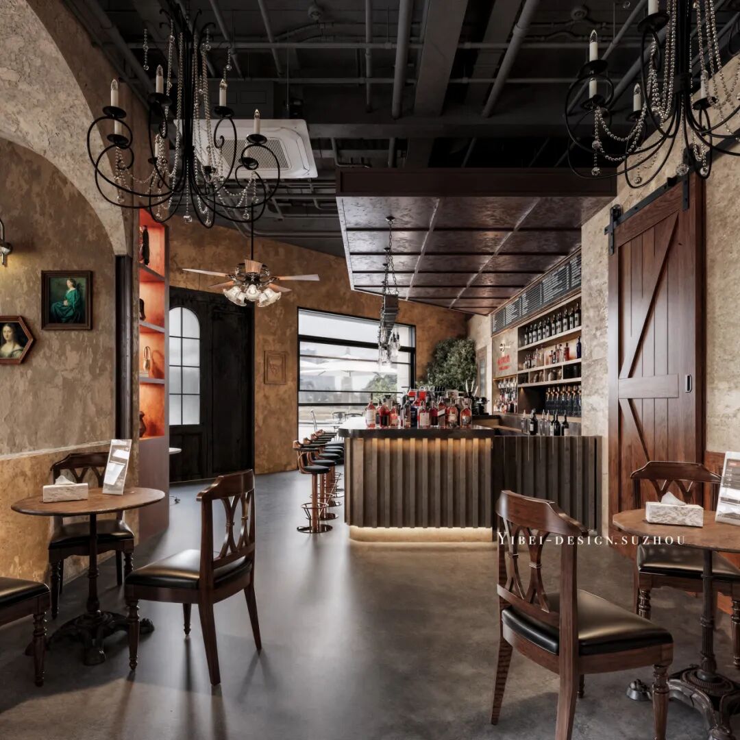 砖瓦之间,昼夜共生 咖啡店丨YIBEI DESIGN SUZHOU-12