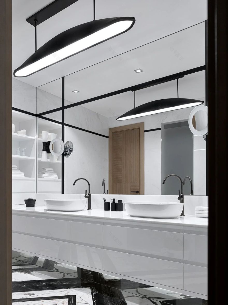 莫斯科370㎡双层公寓设计丨俄罗斯莫斯科丨Decorator N(Natella Mankaeva创立)-85