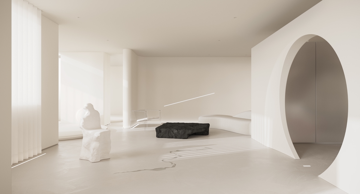 给星星的家 · 打造宇宙星河般的室内住宅-14