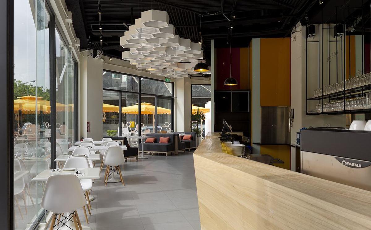 台中创意餐厅"蜂巢"设计,趣味与自然的完美结合-8