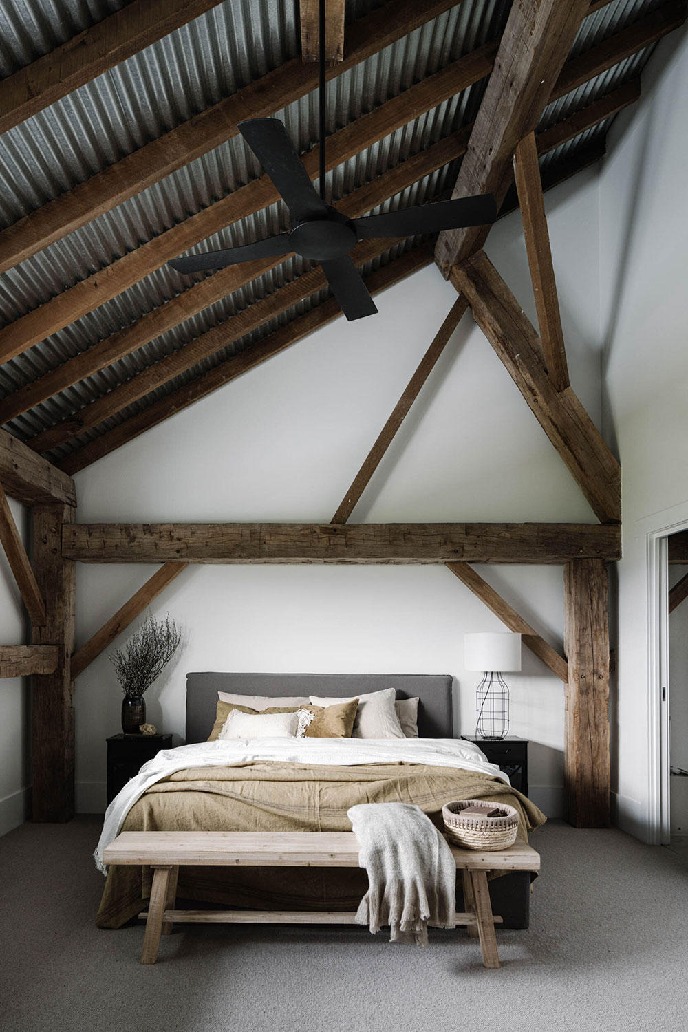 澳大利亚的 160 年美式古董 barn 改造-10