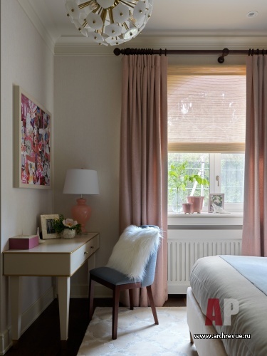 莫斯科郊外美式古典风格带阁楼乡村住宅室内设计丨俄罗斯莫斯科-45