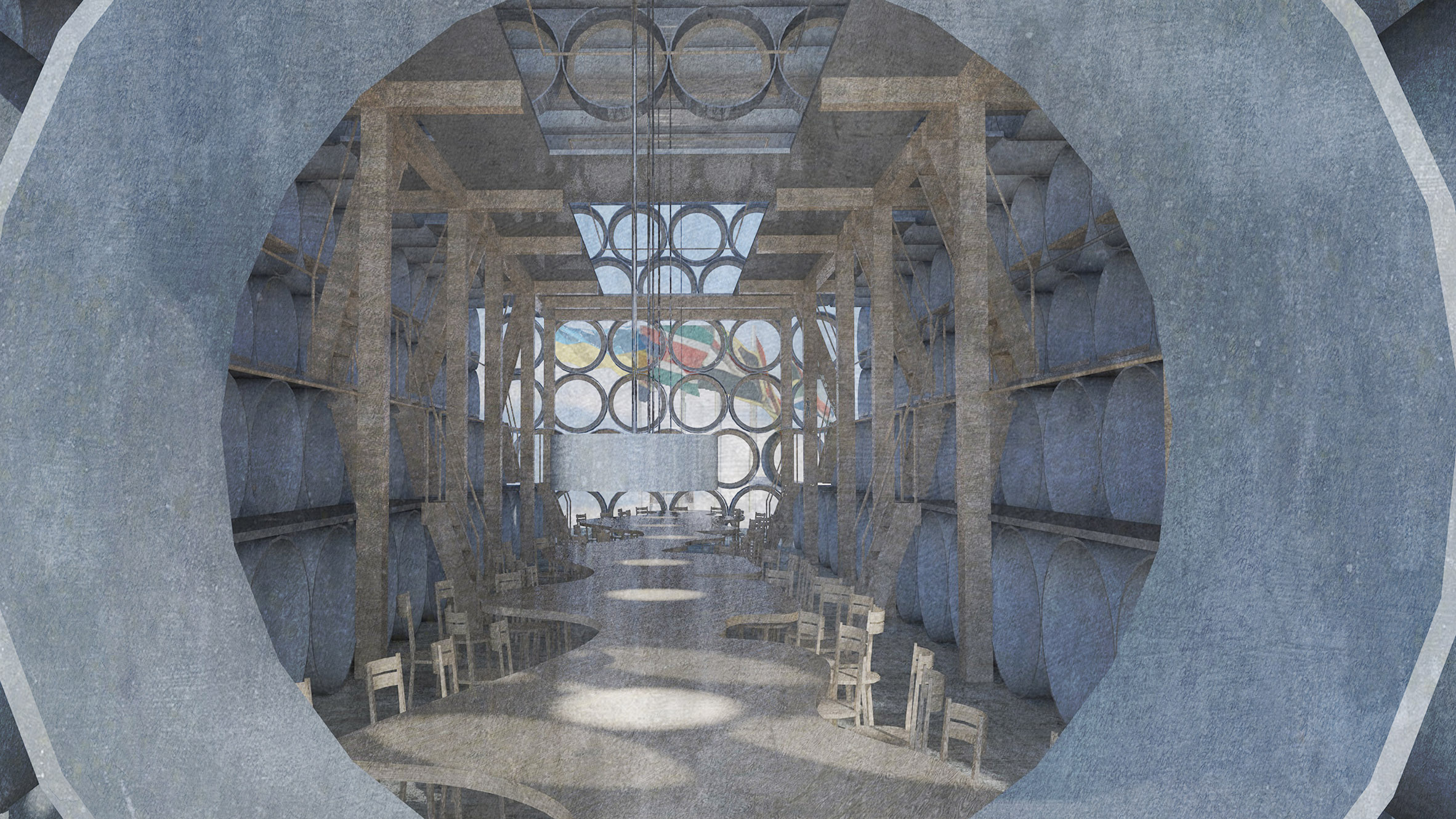 废弃天然气管道变身“普通人联合国”-0