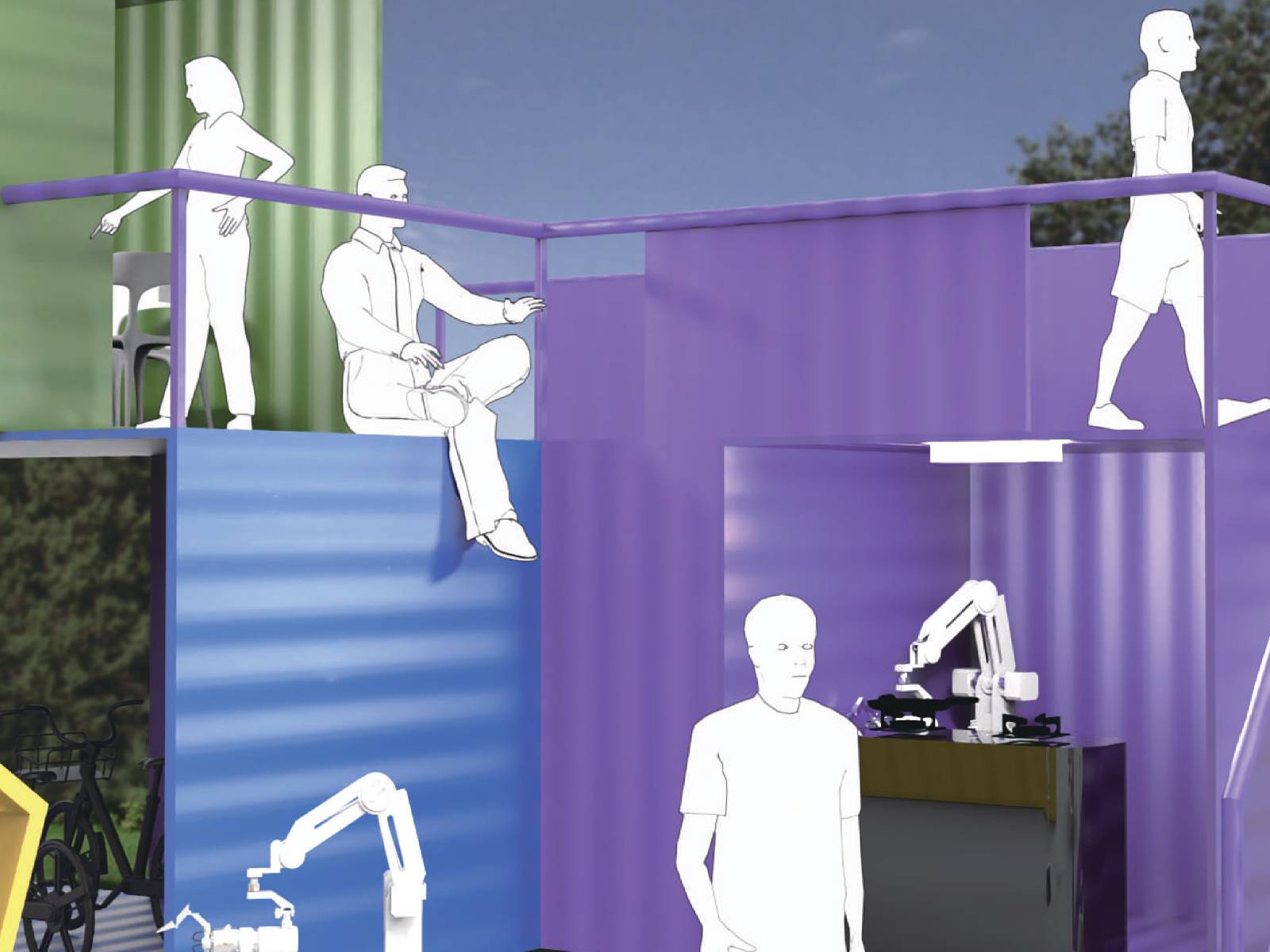 ECAFE 智能机器人餐厅服务设计丨中国南京-6