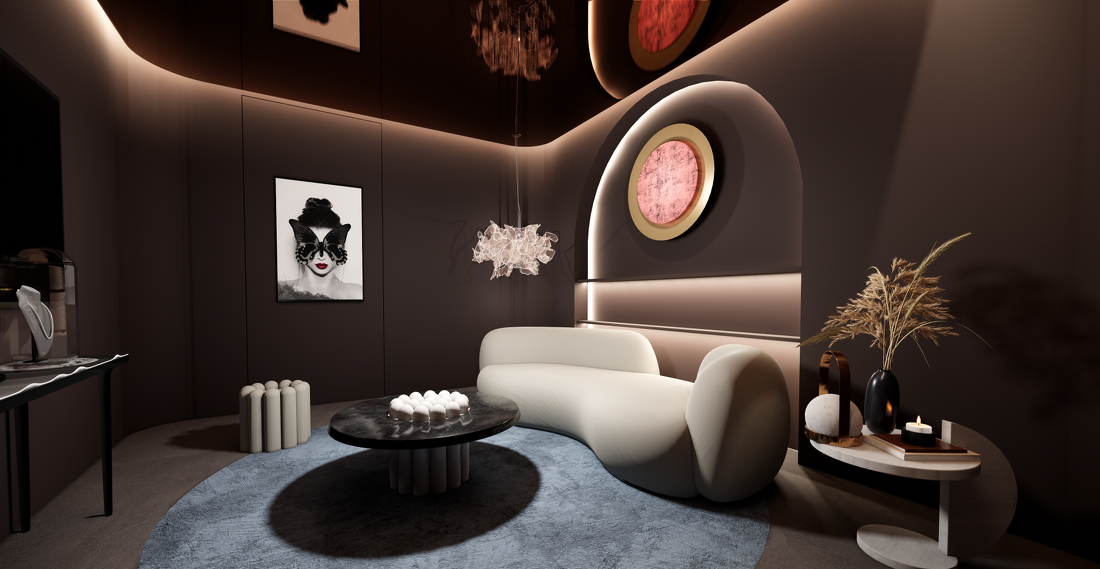 150㎡轻奢珠宝店(现代轻奢)-8