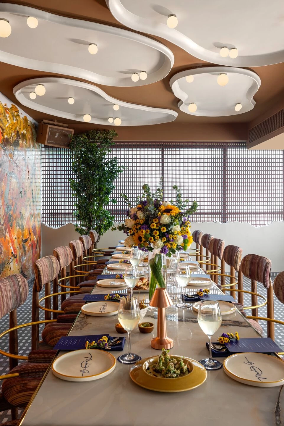 Madam G 餐厅丨印度加尔各答丨A Square Designs-35