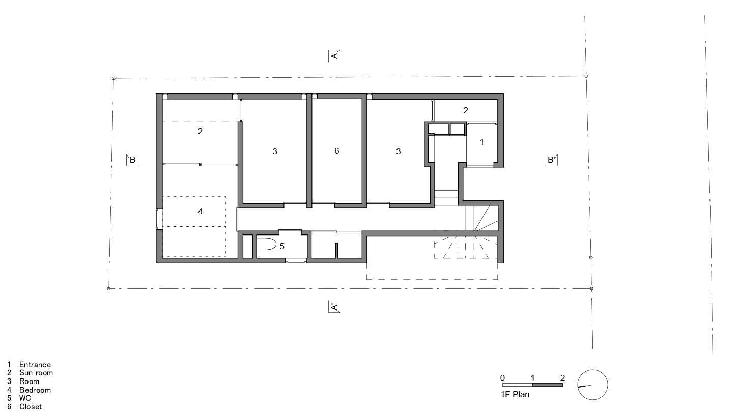 大阪长条形住宅丨日本大阪丨FujiwaraMuro Architects-32