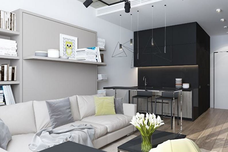 30平米一居室公寓设计-10