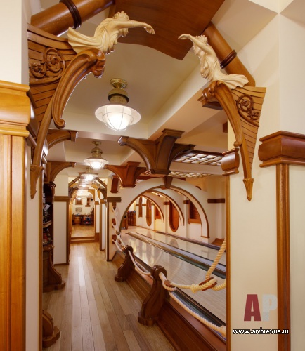 现代风格庄园室内外设计项目丨俄罗斯莫斯科-67