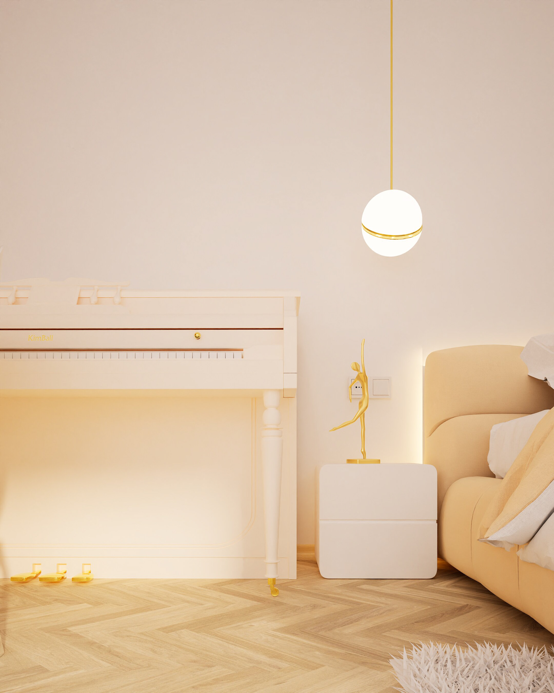 宁静卧室与办公室-3