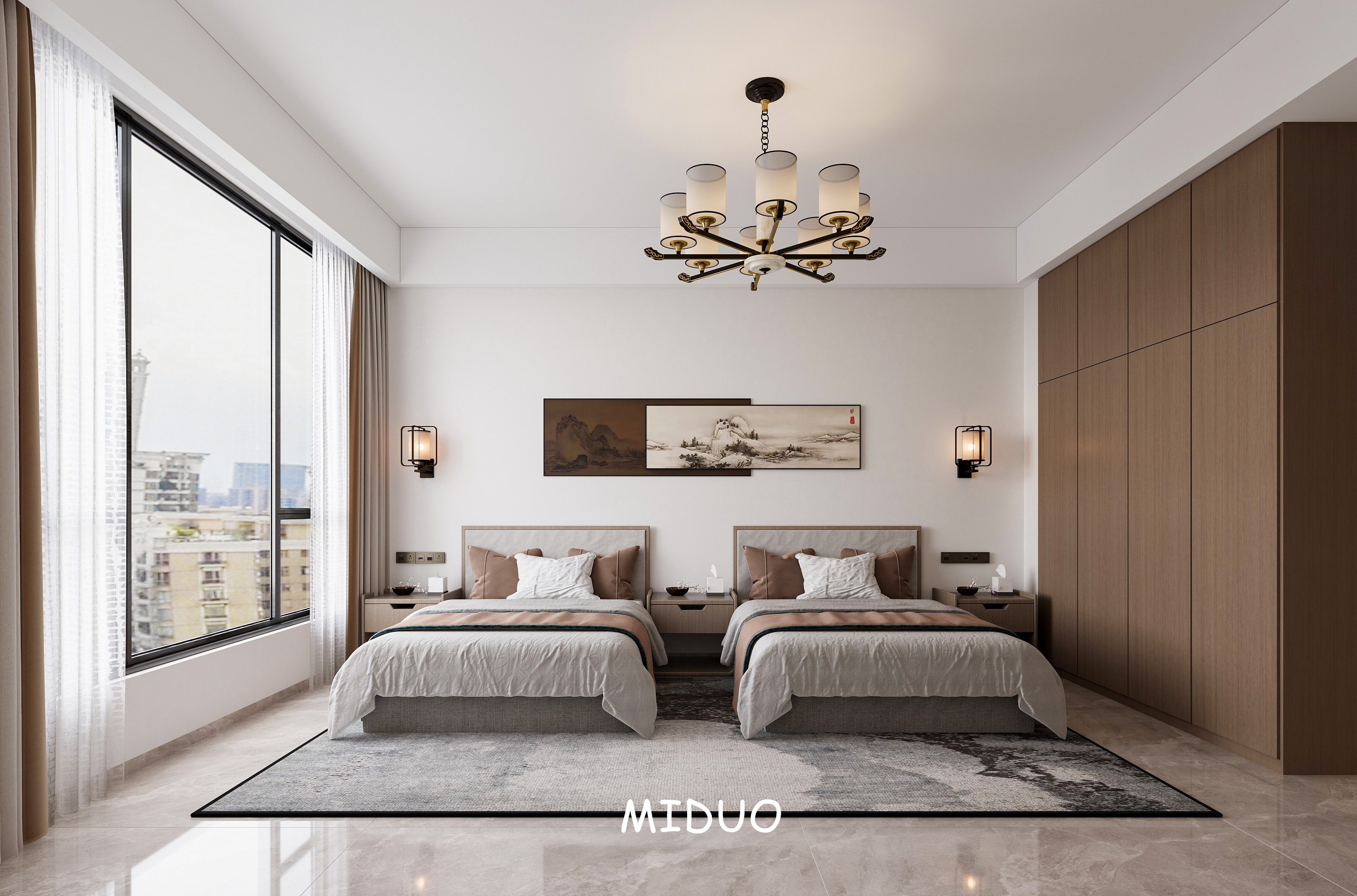 别墅，年轻人也会喜欢的新中式！-4