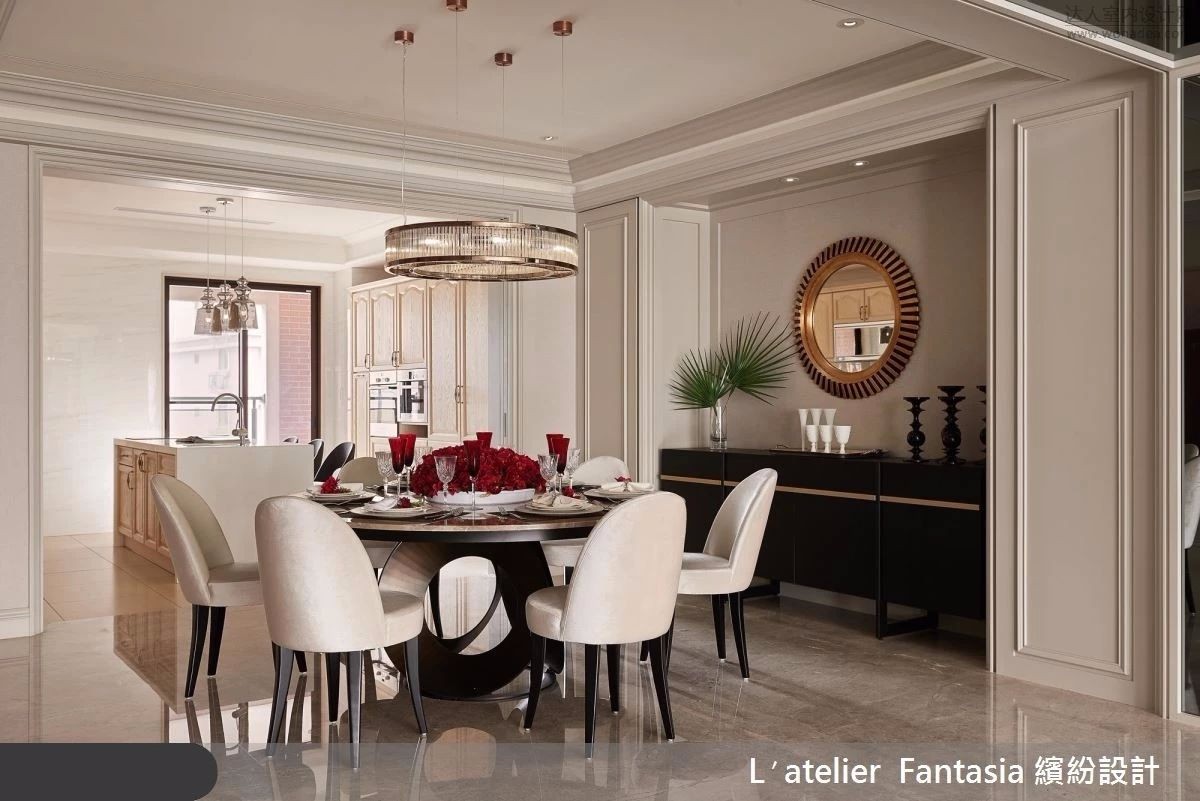 缤纷设计 | 梦幻宅邸+时髦红搭上优雅白-26