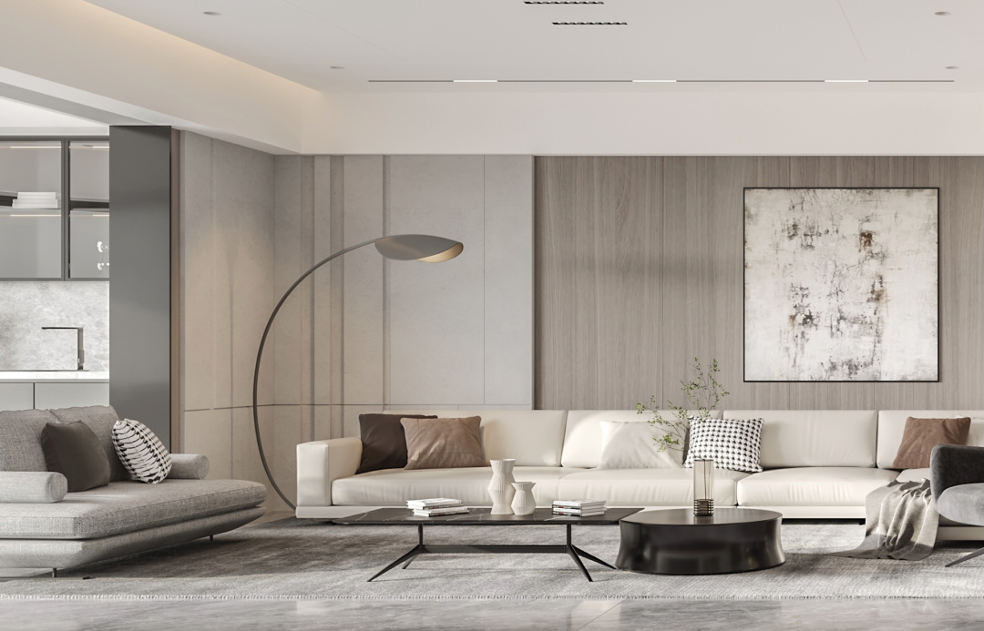 现代简约平层设计之光影艺术-2