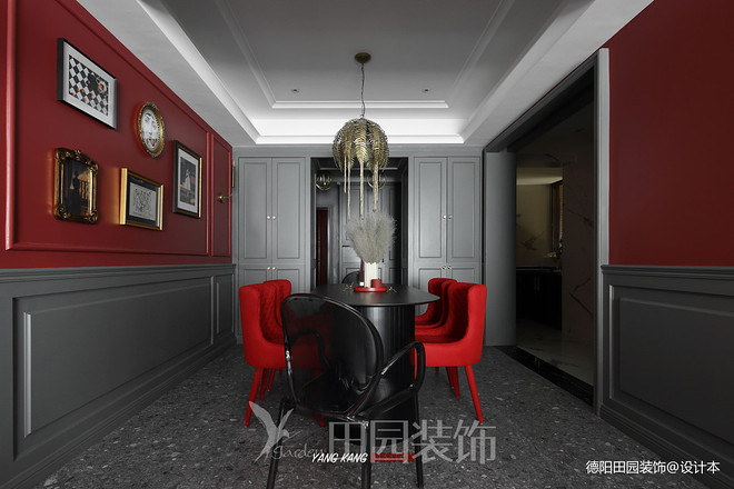 复式180平米装修案例·效果图  野性的对抗丨暂未提及-17