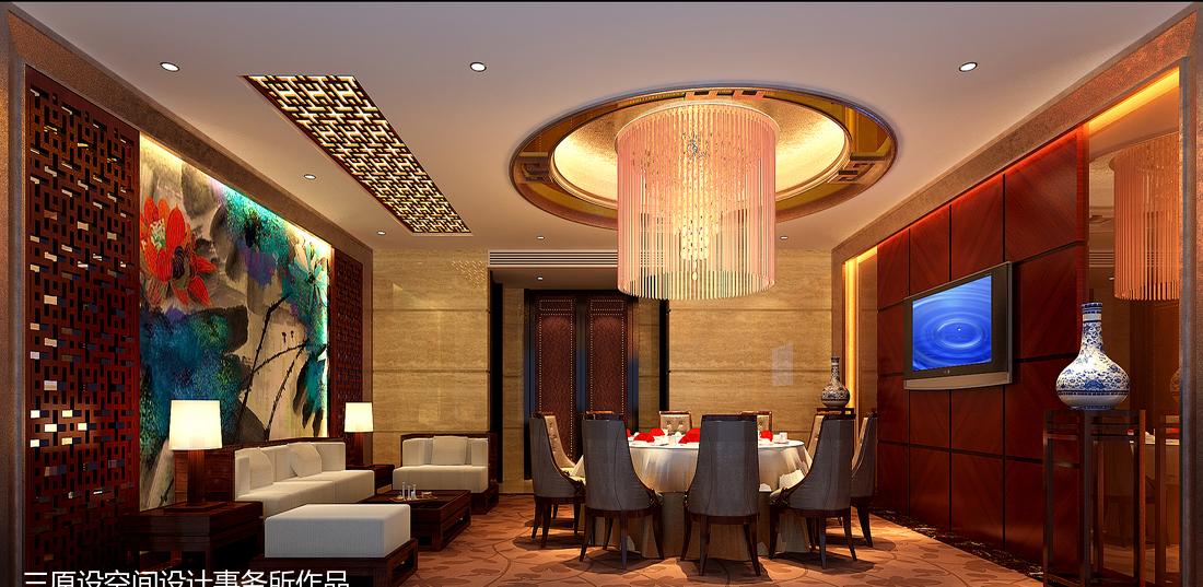珠海酒楼餐厅——现代中式高端餐饮空间-18