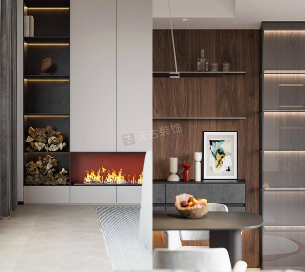 渝北大平层现代简约家居设计丨中国渝北-6