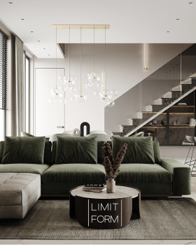 圣彼得堡 240跃层丨俄罗斯圣彼得堡丨"Limit Form" studio
