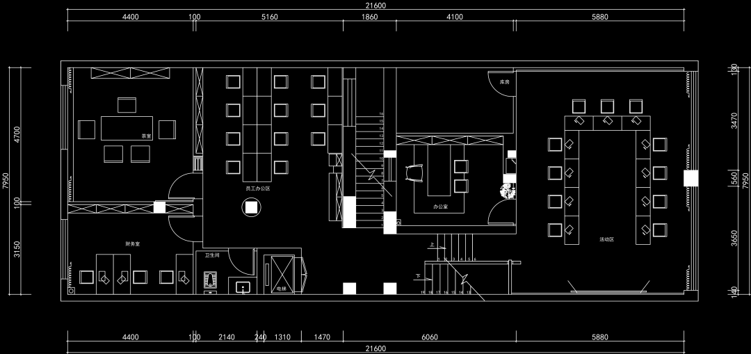 630m²河北燕郊达生电器日立展厅丨周笙笙展厅设计-2