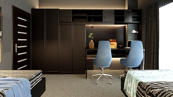 Madinty wooden style apartment-45