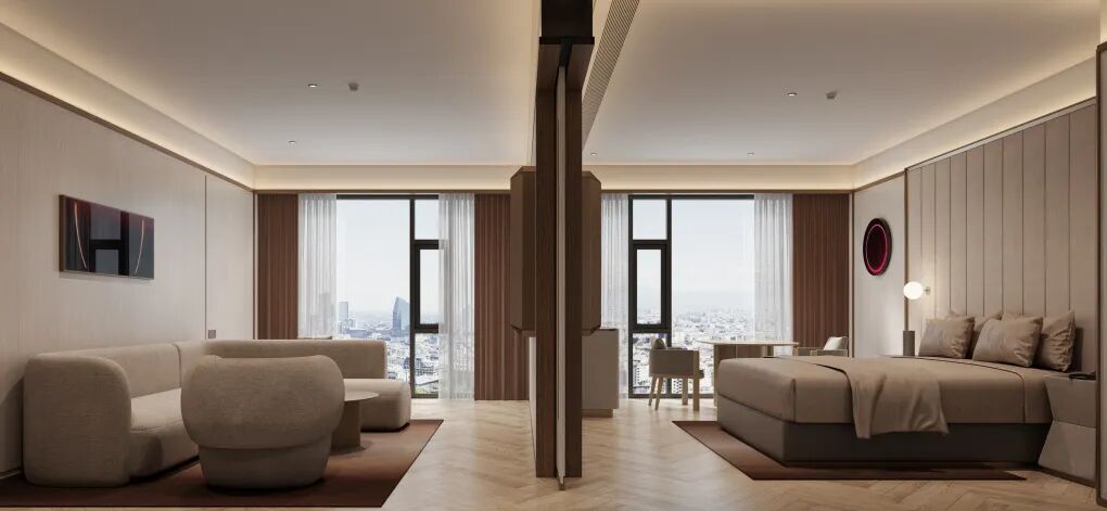 亚筑设计|深圳华强北市委桔子水晶酒店-42