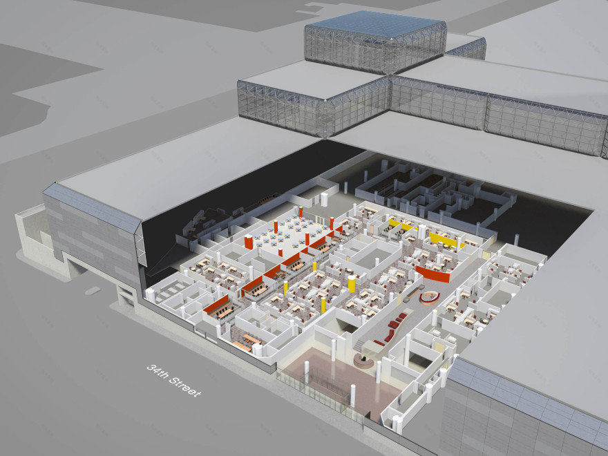 纽约 Javits 会议中心翻新升级,di Domenico + Partners 打造高效办公环境-7