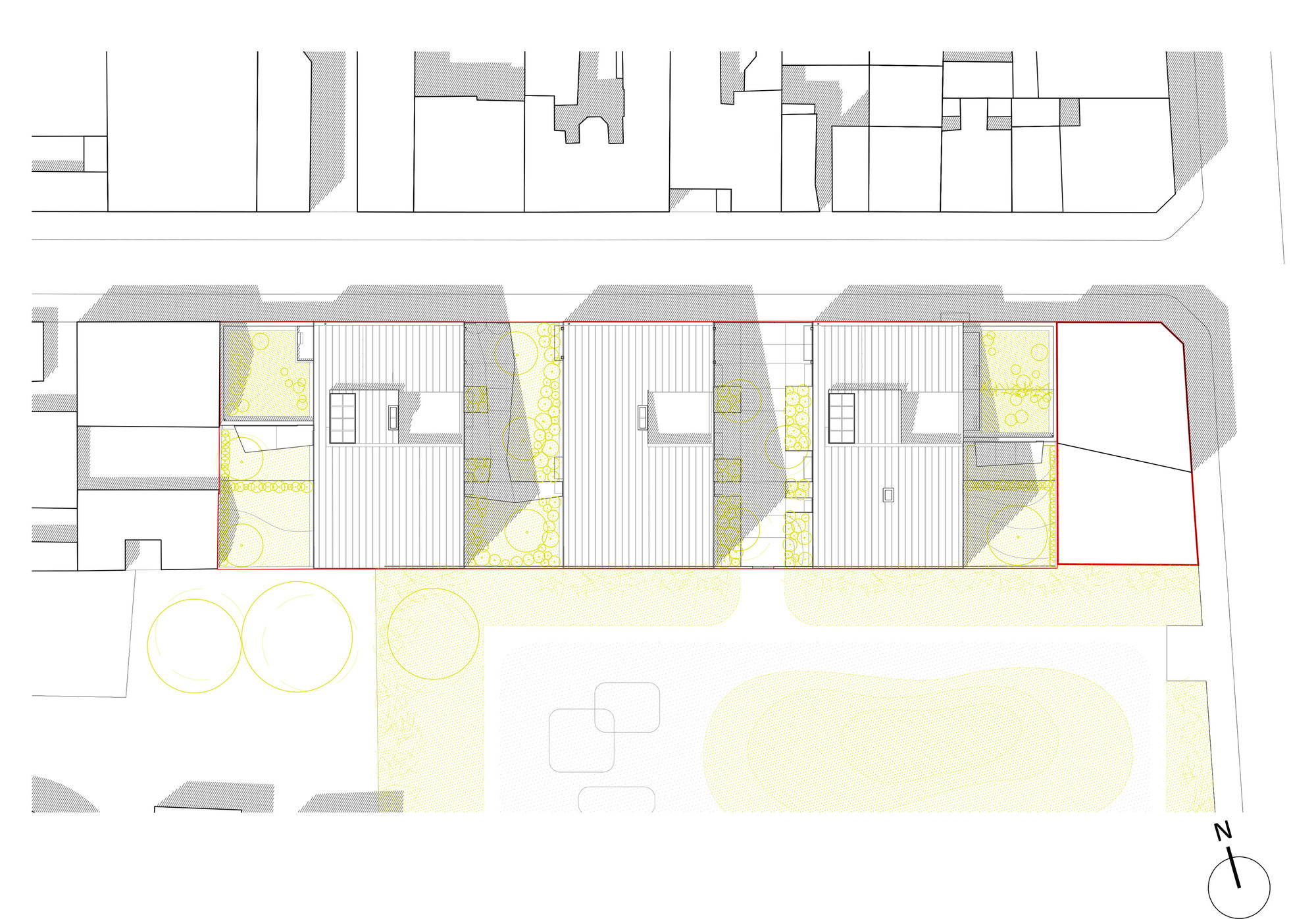 法国 Auvry Barbusse 木质住宅，城市更新之作-35