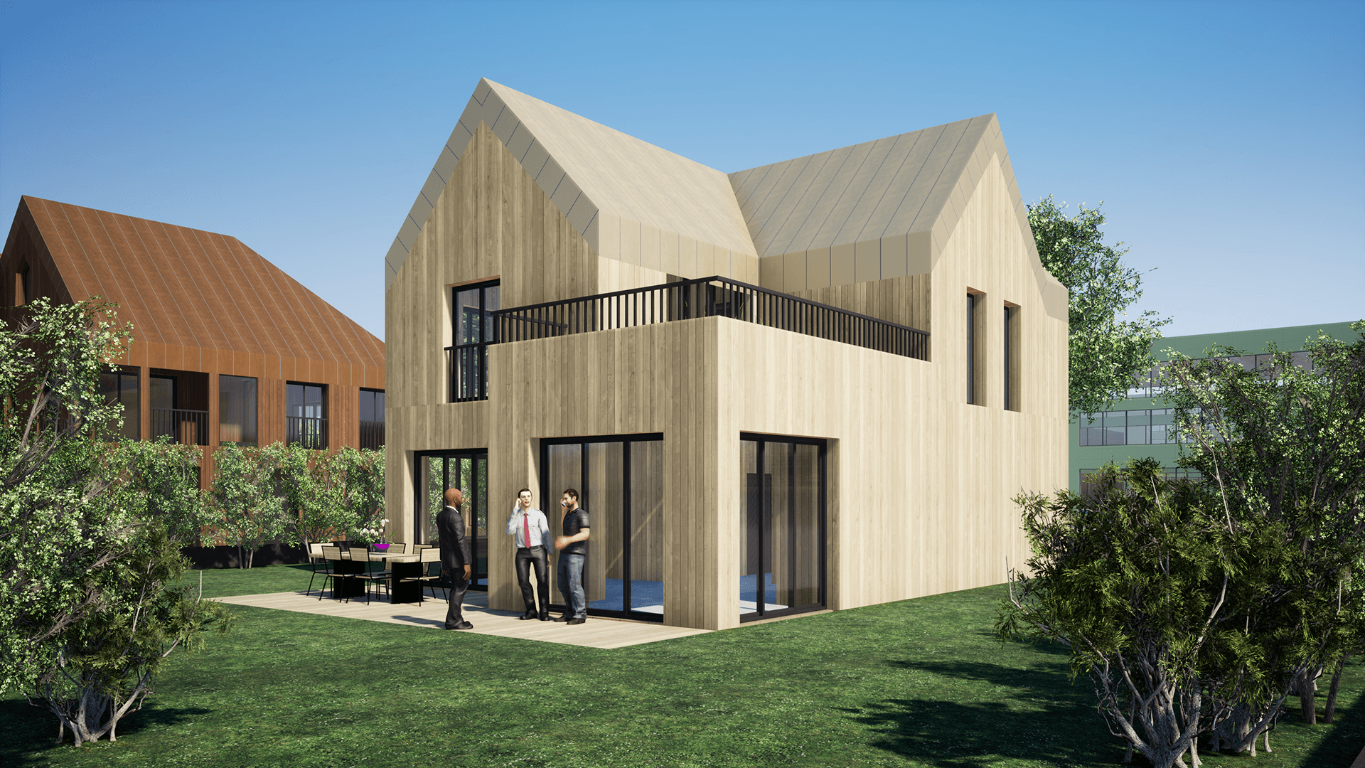 高密度和低层多功能木结构住宅区丨波兰比得哥什丨Damian Dominiczak-391