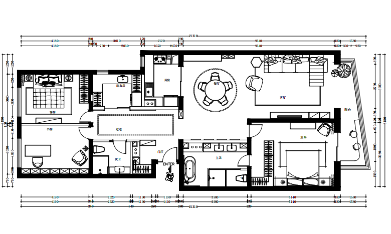 极简大宅 · 都市精英的生活样本丨吕宏音-13